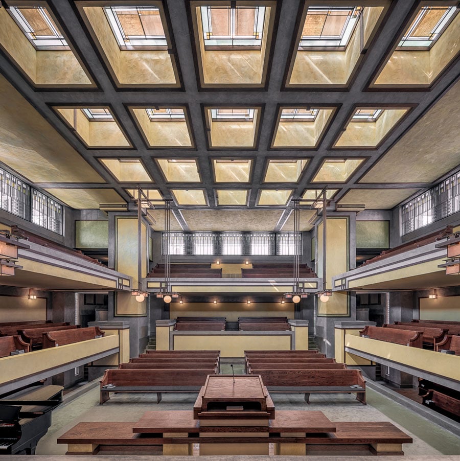 Frank Lloyd Wright's Unity Temple